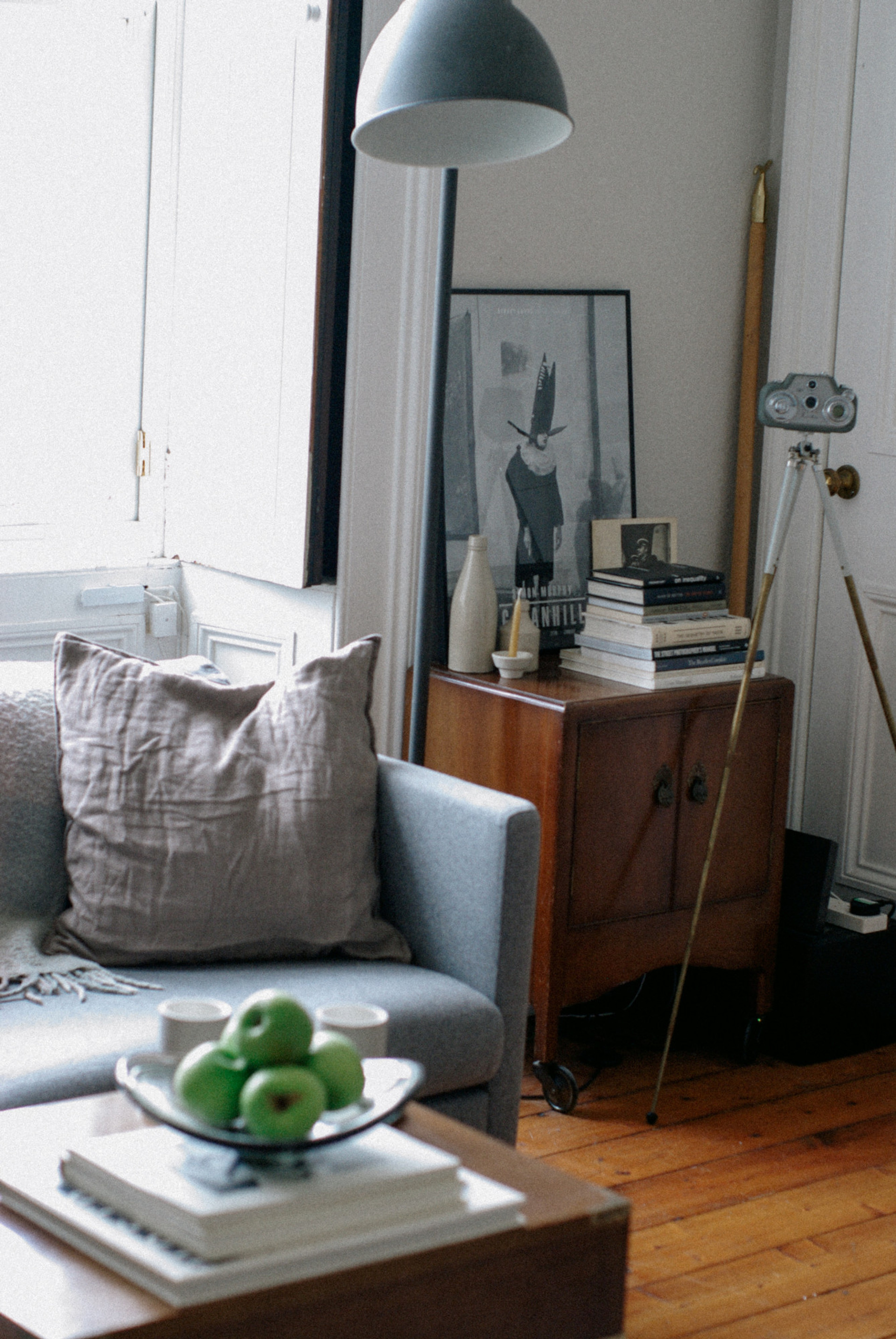 Feel free to browse our books and music to make yourself feel at home