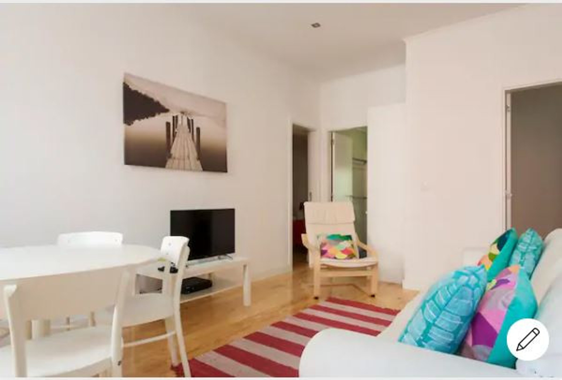 Dining Area + Living Room + Bathroom + Bedrooms 2 & 3