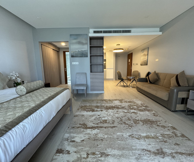 Spacious Studio With Direct Burj Khalifa View