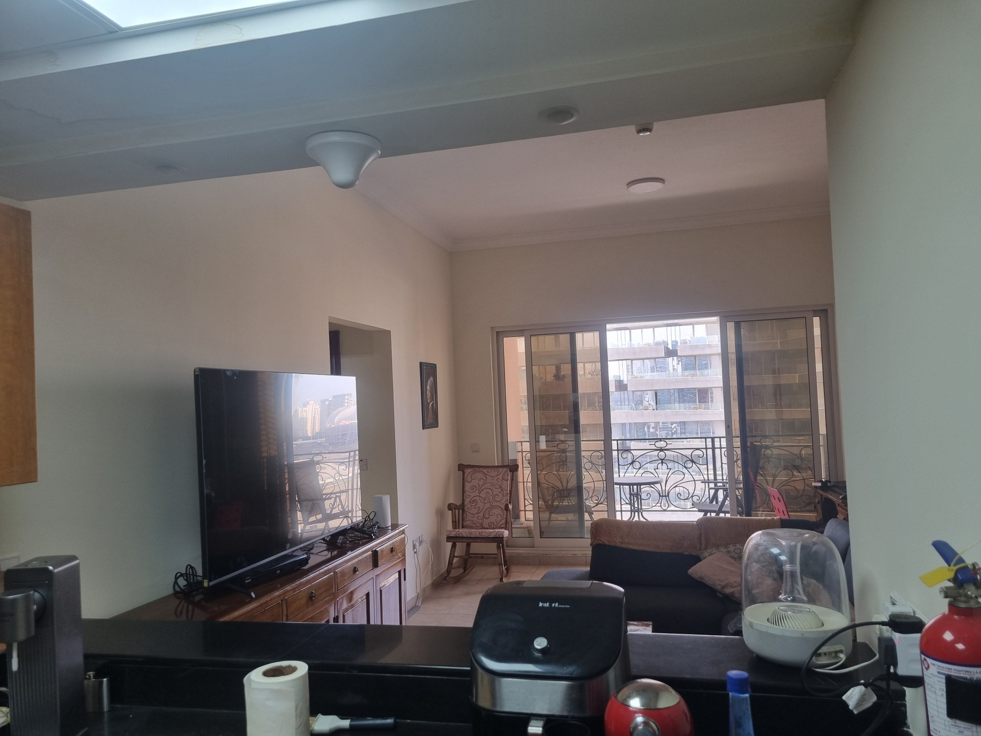 Living room from kitchen