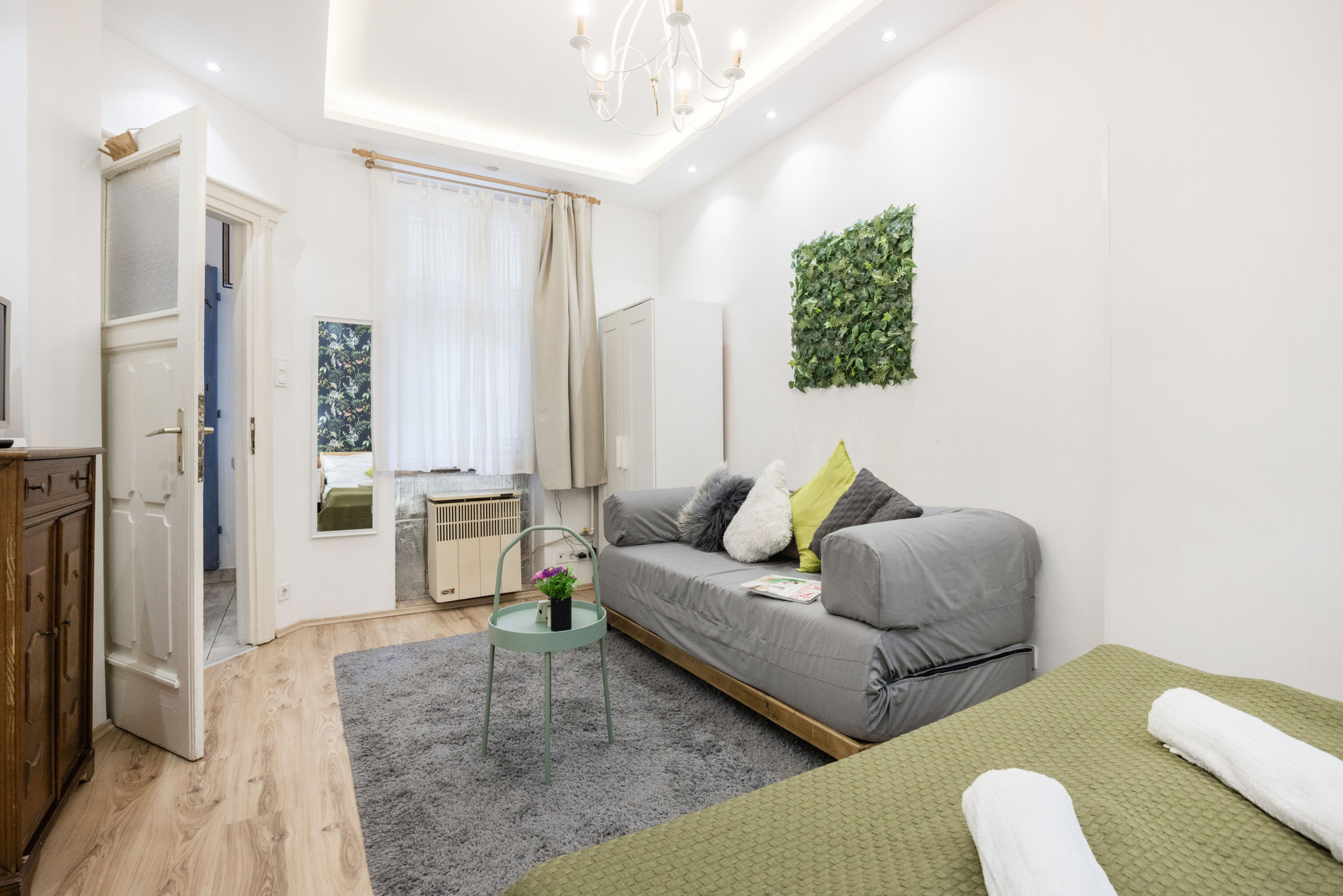 Living room and bedroom