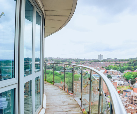 Stunning Penthouse in central Nottingham