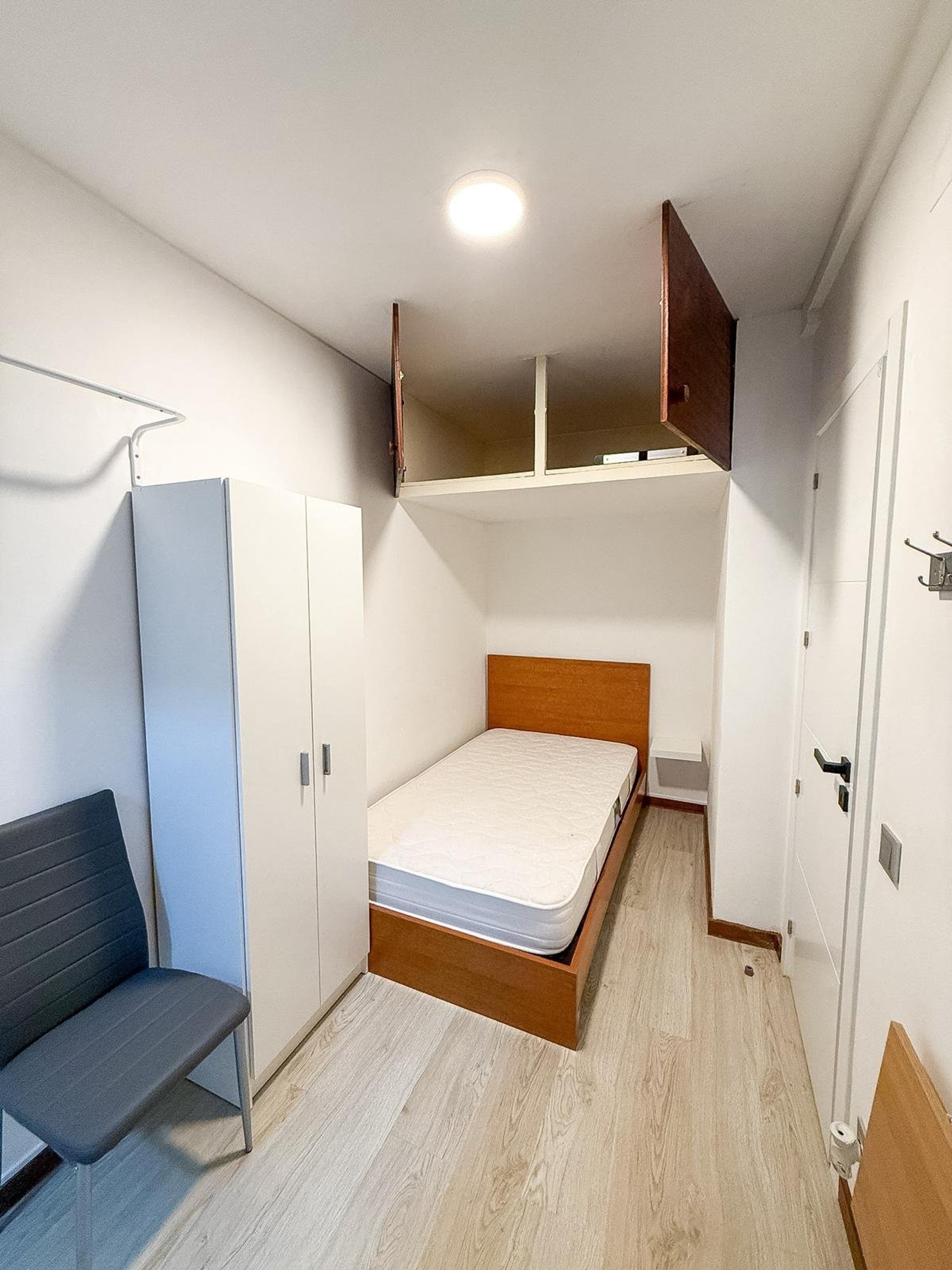 big storage with stair access
