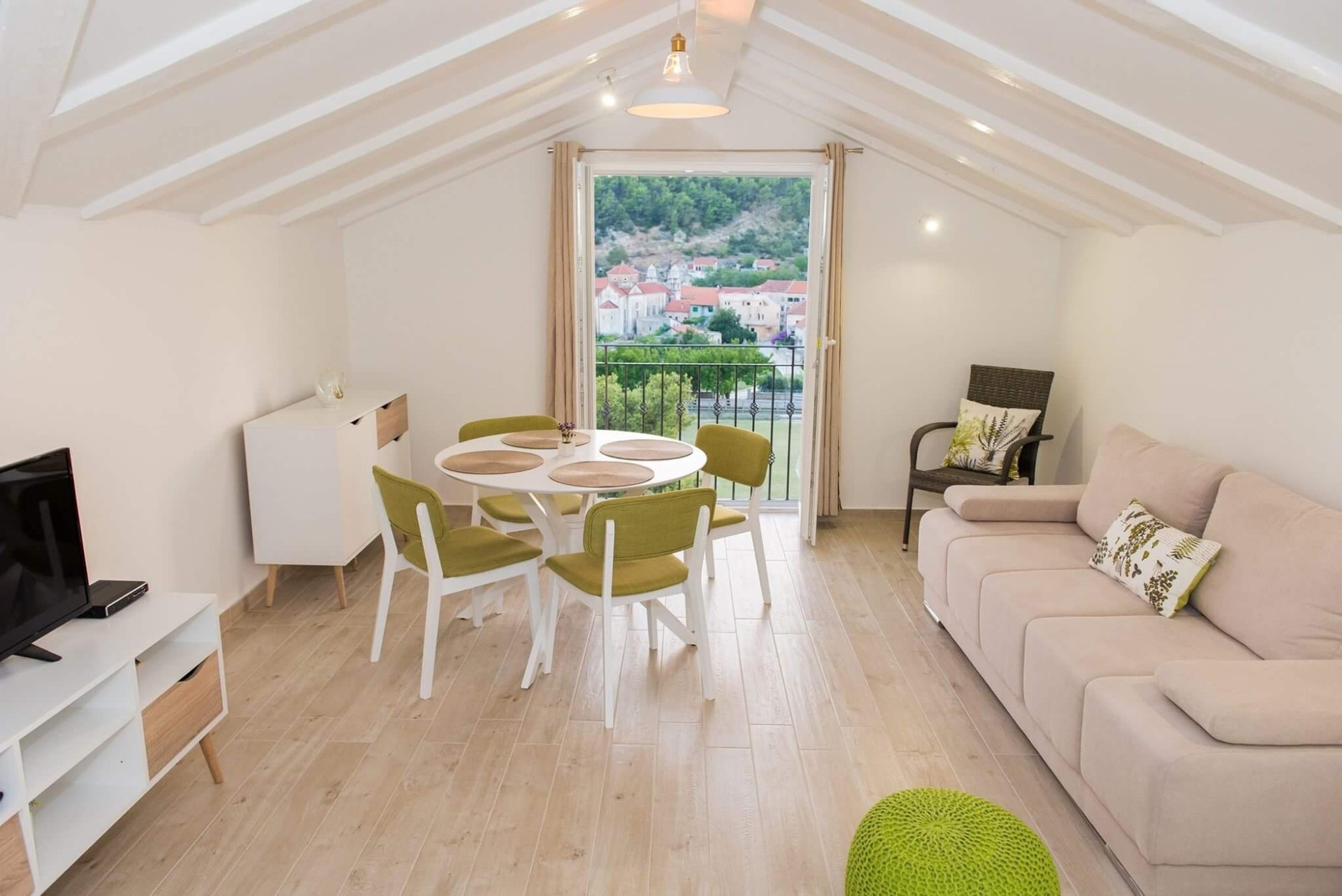 Living and dining area