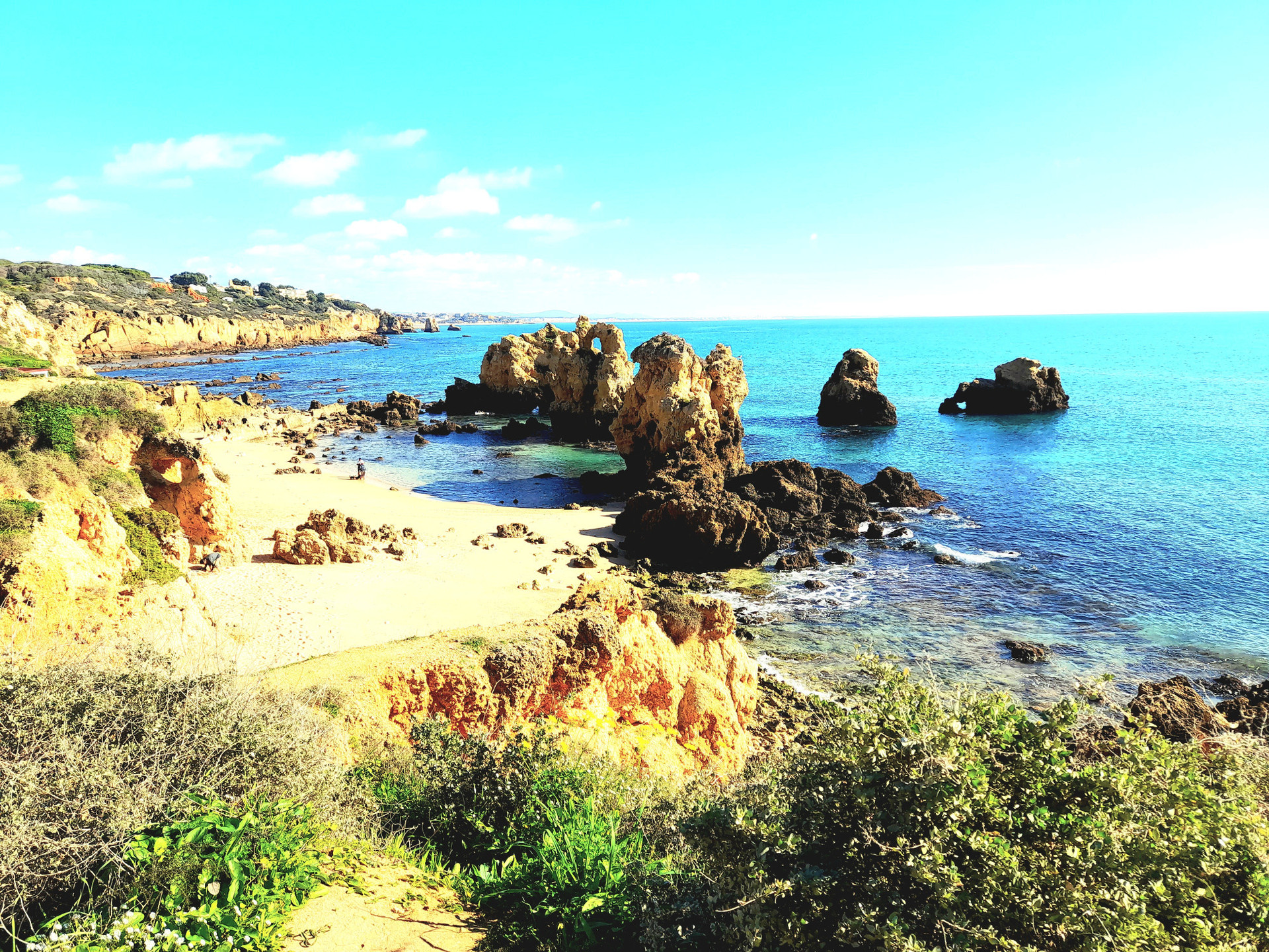 beach walking distance