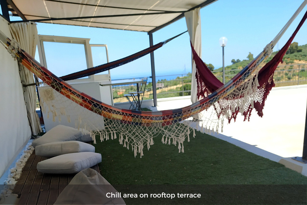 Chill Sicilian co-living - Double ensuite room Sulla