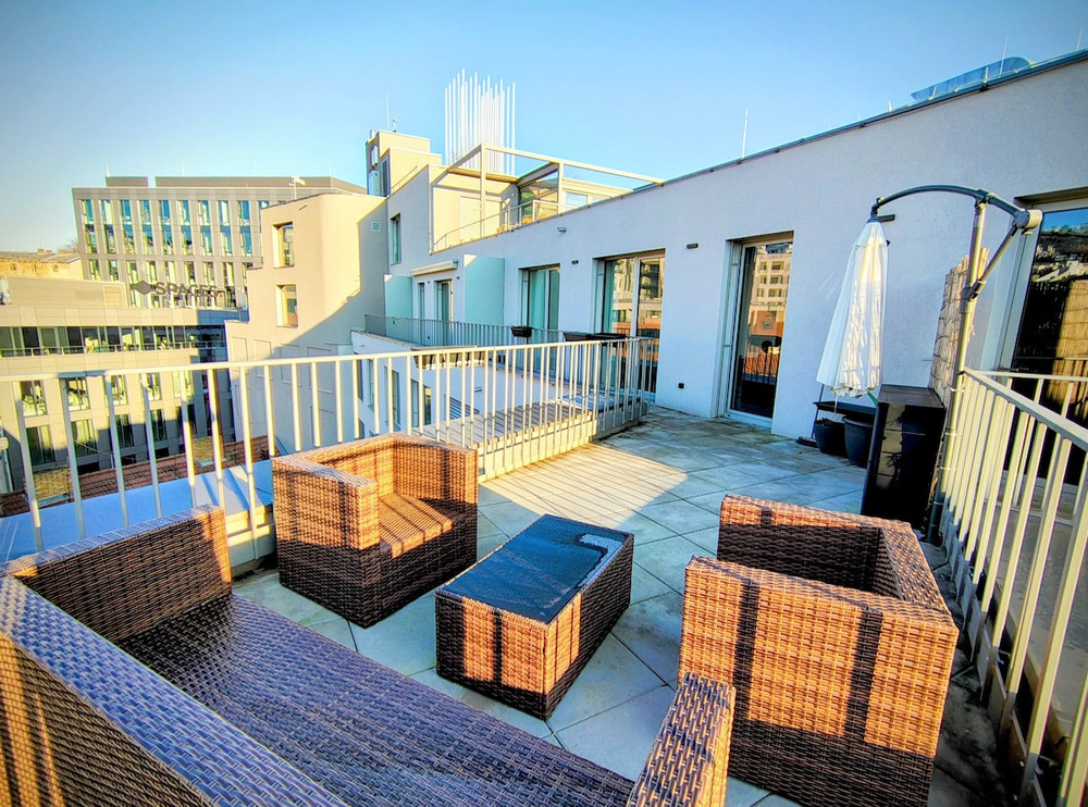 Private terrace, Prague views & private parking preview