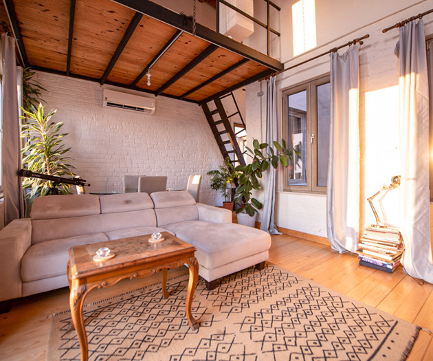 Historic Loft with Old Istanbul View 2BR