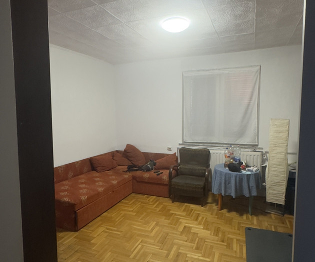 Living room with corner sofa