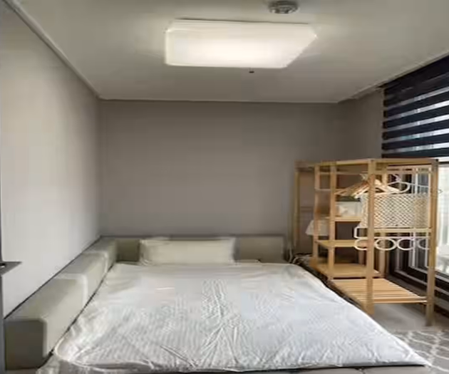Ansan Two-Bedroom Apartment with Balcony & Washer