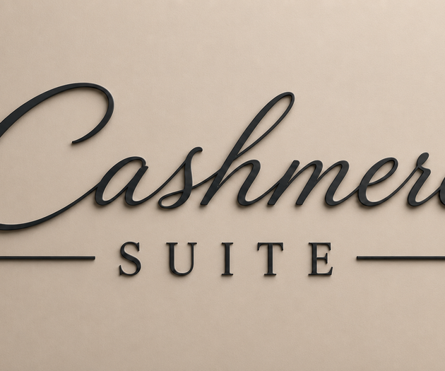 Cashmere Suite logo sign