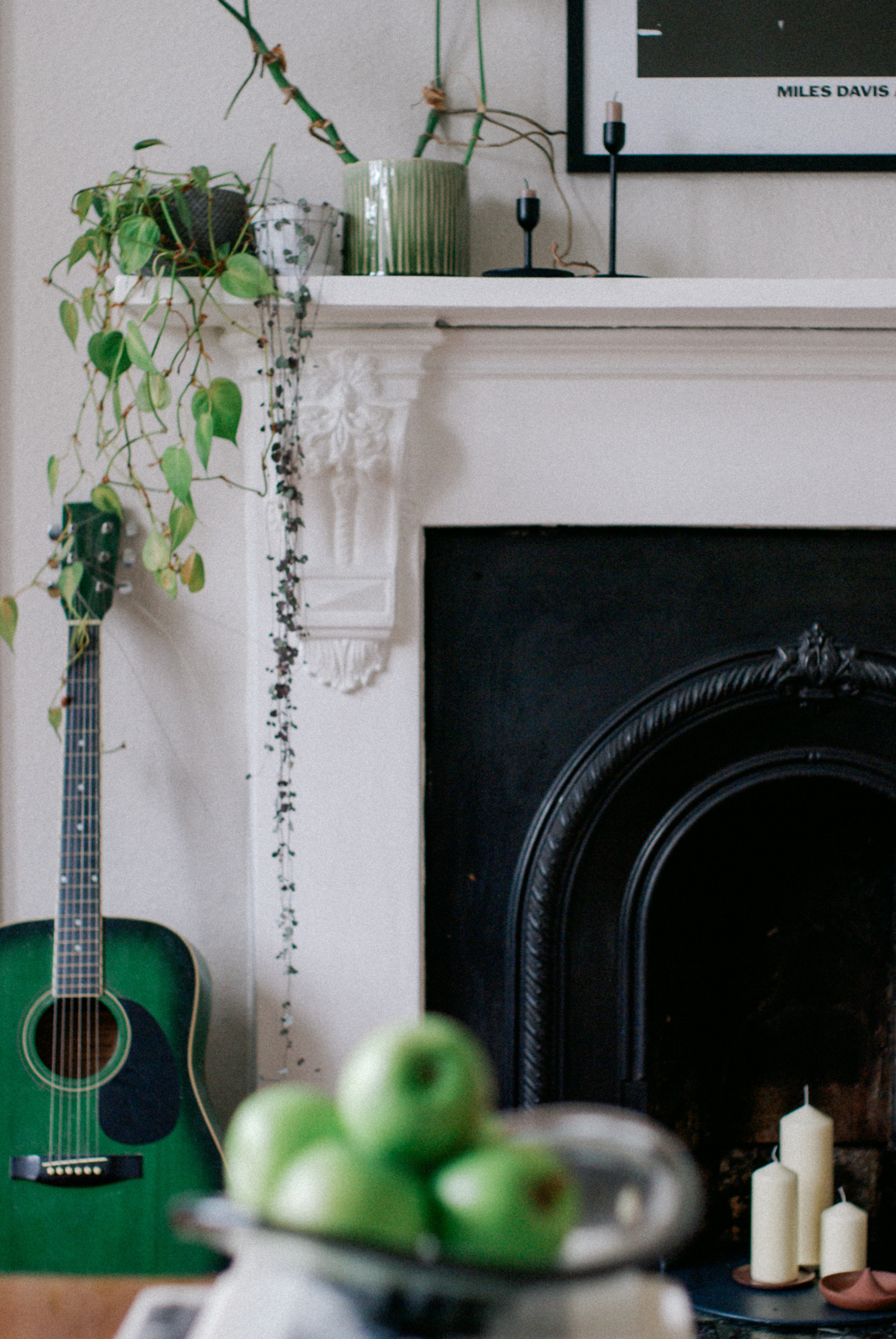 We have a couple of guitars - feel free to play!