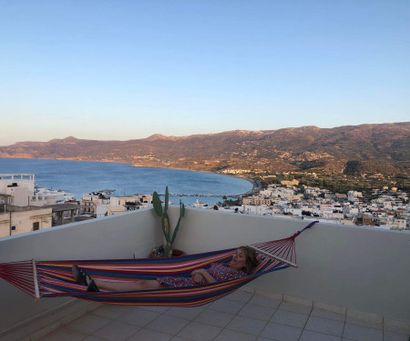 Terrace house with an incredible view