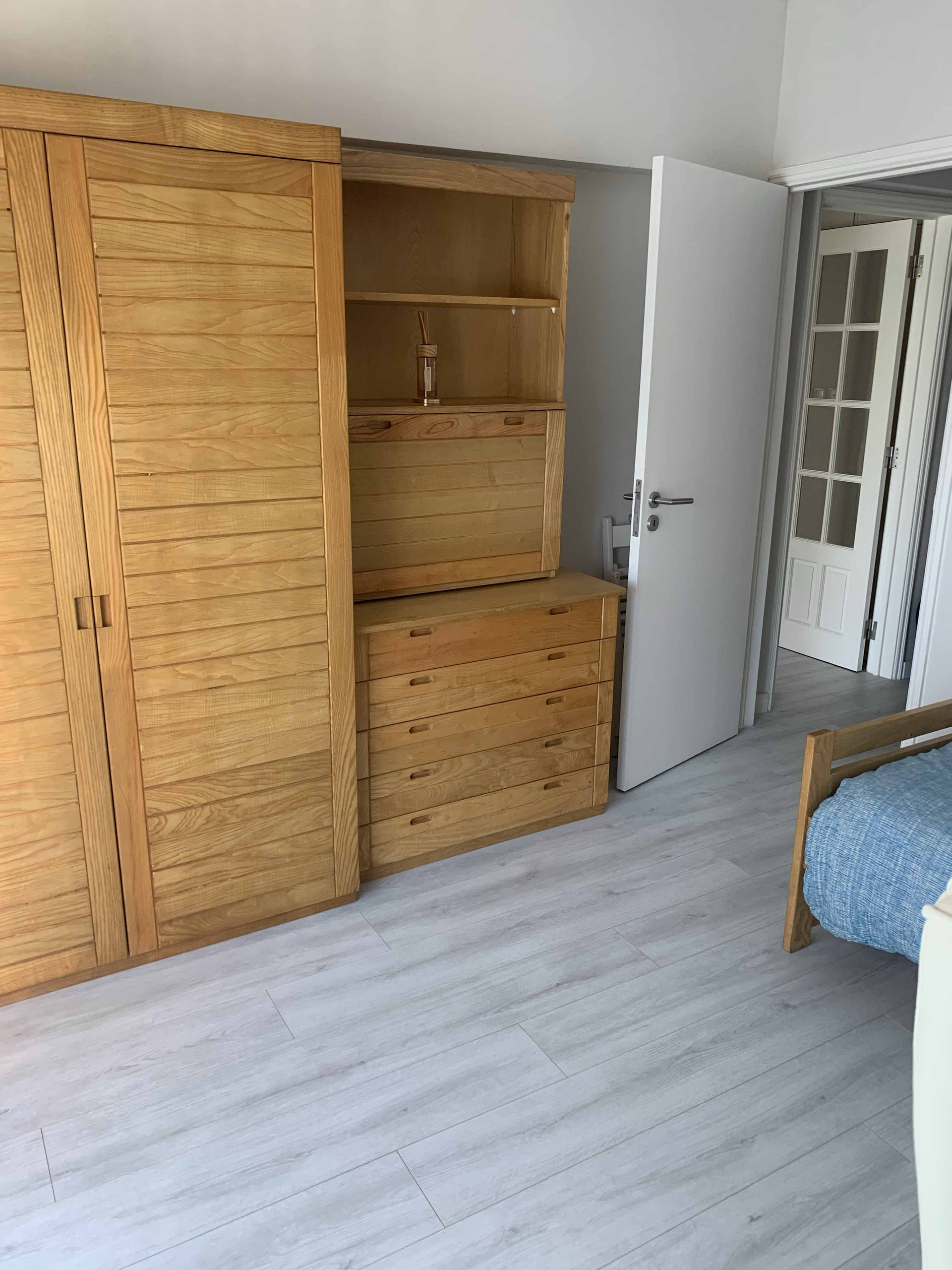 Bedroom wardrobe and dresser