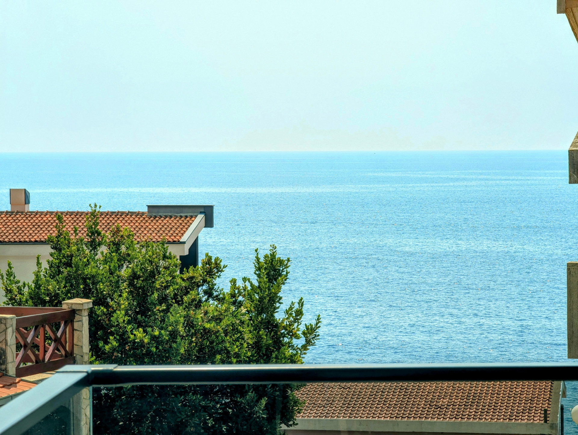 Balcony sea view panorama