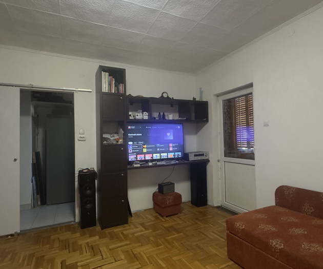 Living area with TV unit
