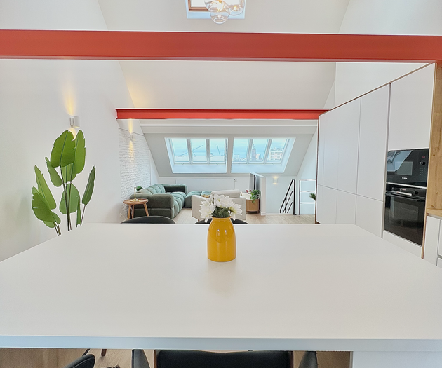 Design & Elegant Duplex in the Heart of Brussels
