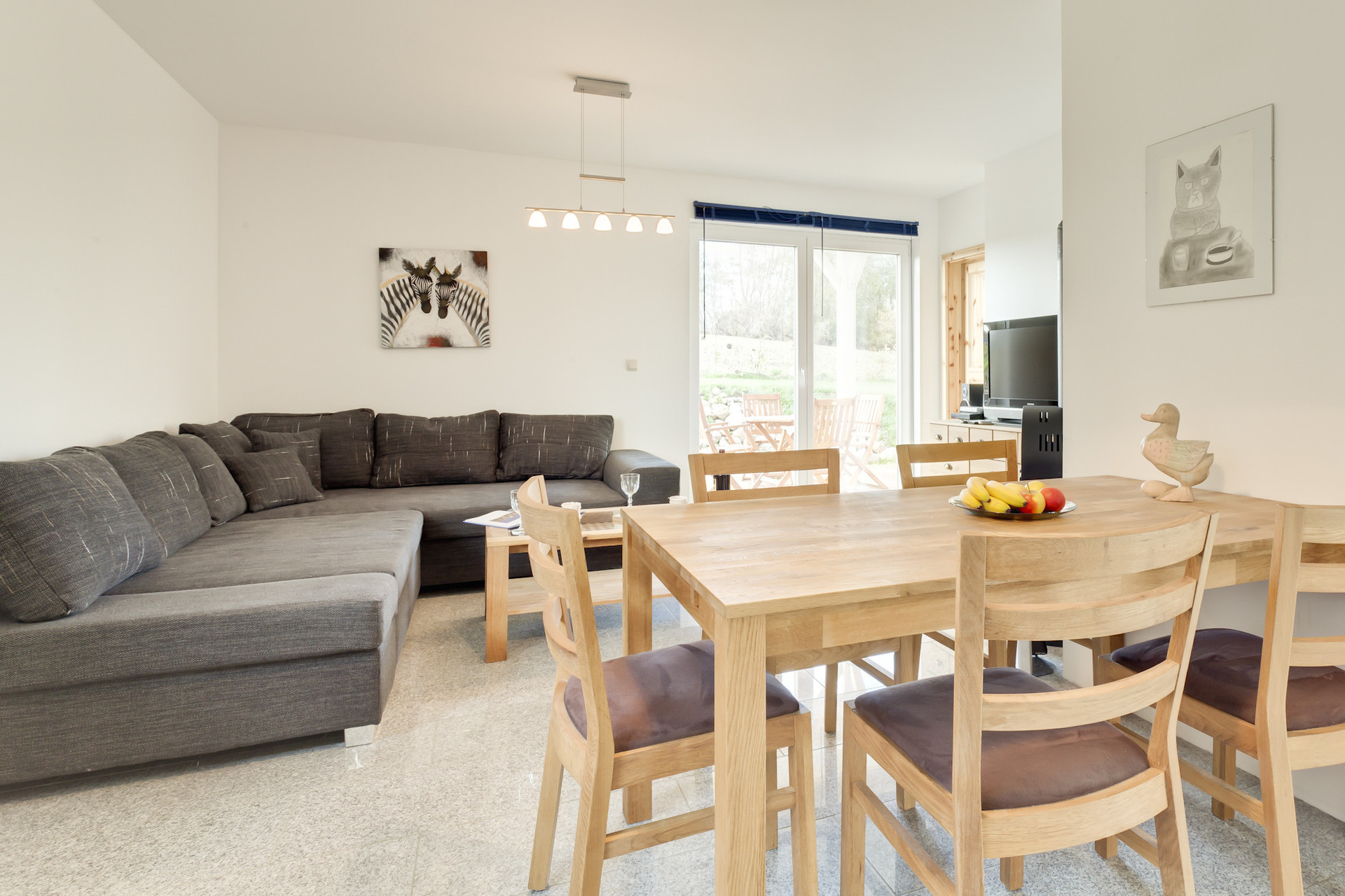 Living and dining room