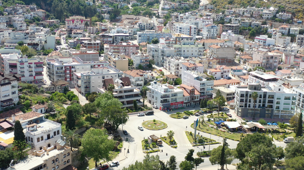 Sea view 2+1 flat - city center, Finike, Antalya