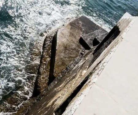 THEATRE BOX: Ocean Balcony stairs to the sea