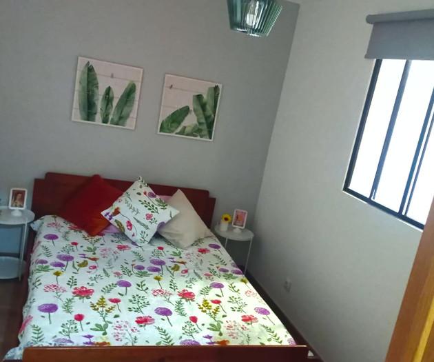 Comfy bedroom in the Vila Rosa neighbourhood