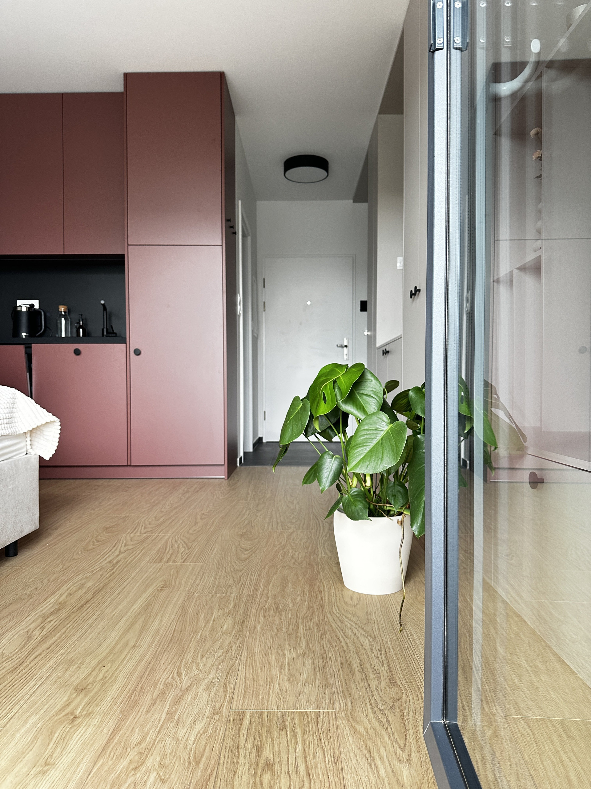 Open plan living kitchen area