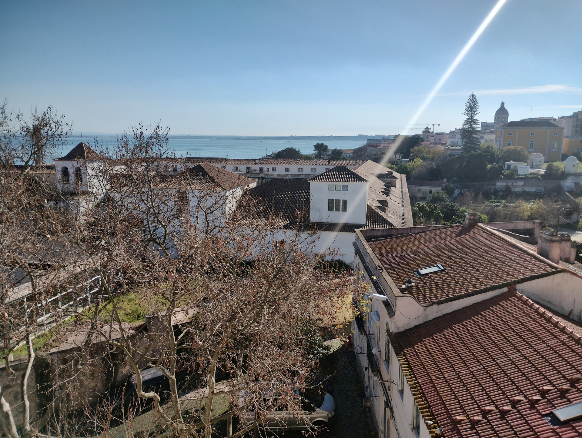 Panorama with river view