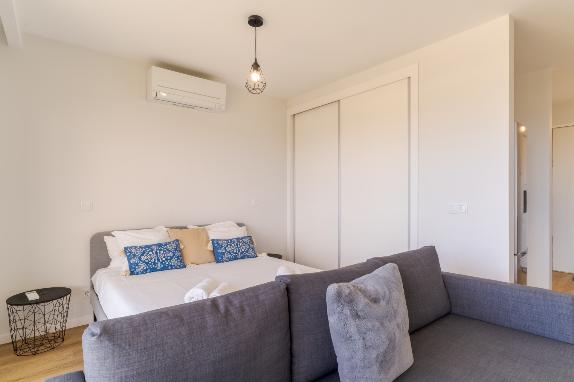 Studio apartment with a Queen Size Bed
