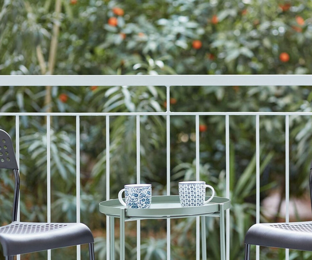 The balcony