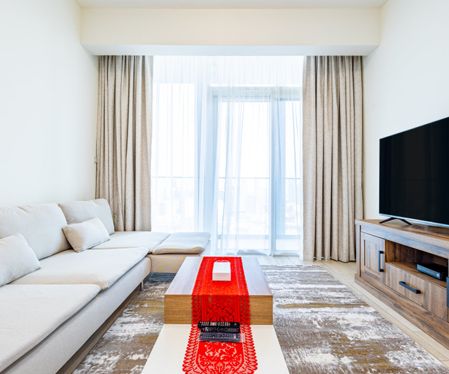Bright & Stylish 1-Bedroom in Bloom Tower, JVC
