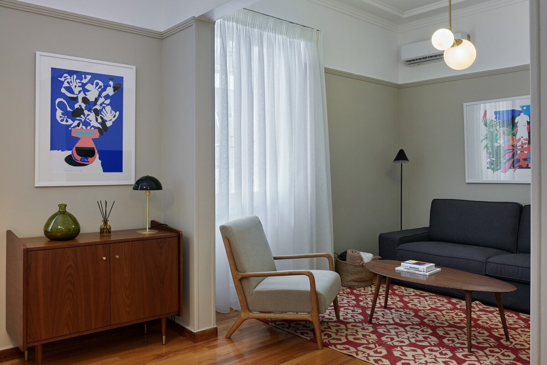 The living room