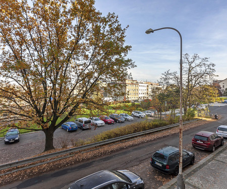 Flat with grand piano near Prague castle