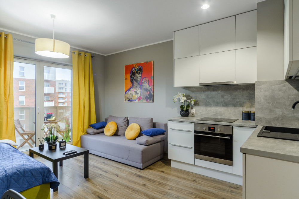 Lumina modern studio with balcony preview