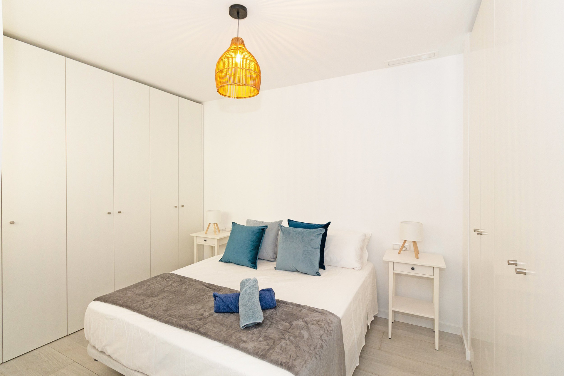 Master bedroom double bed