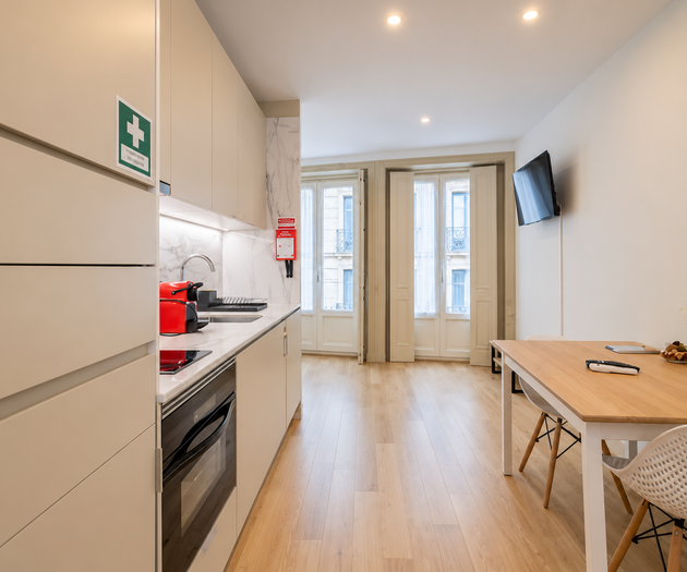 35 m² T0 Studio Apartment with Balcony