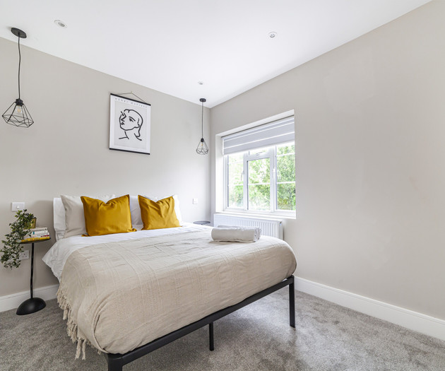 Trendy 2BR 1Bath Flat, 15 Min to Wembley, Sleeps 6