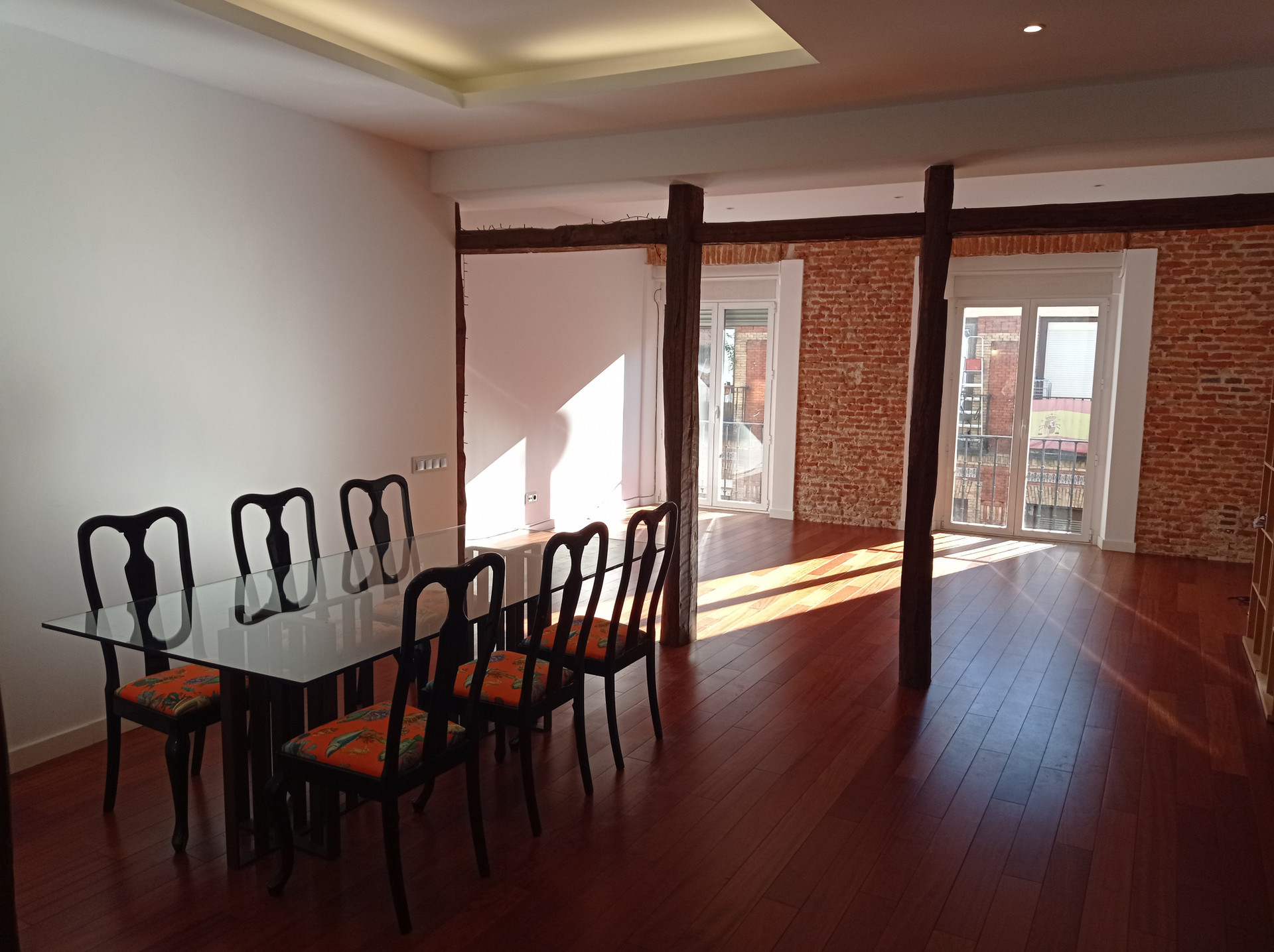 Dining area open plan bright space