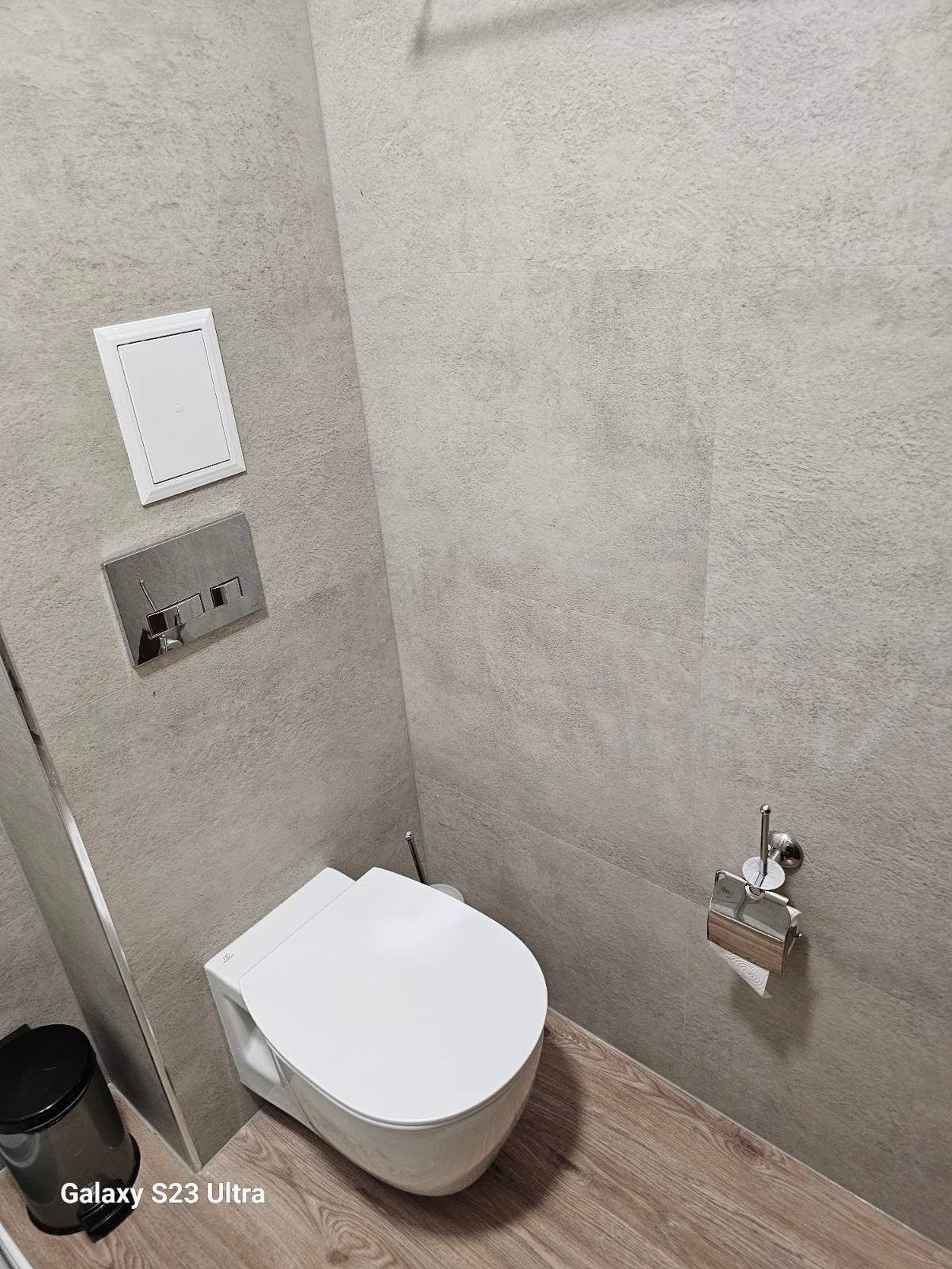 Separate wall-hung toilet