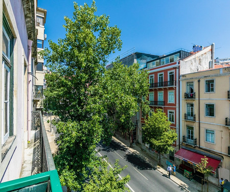 Central two bedrooms with balcony