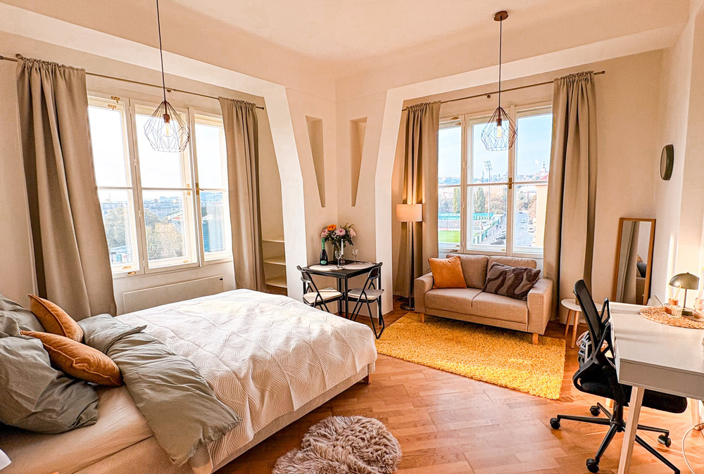 Stylish Studio Apartment in Vršovice preview