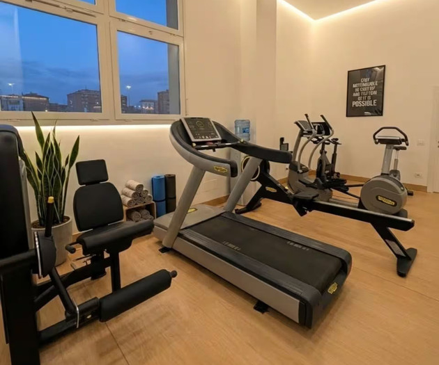 Luxury terrace apartment, park view, private gym