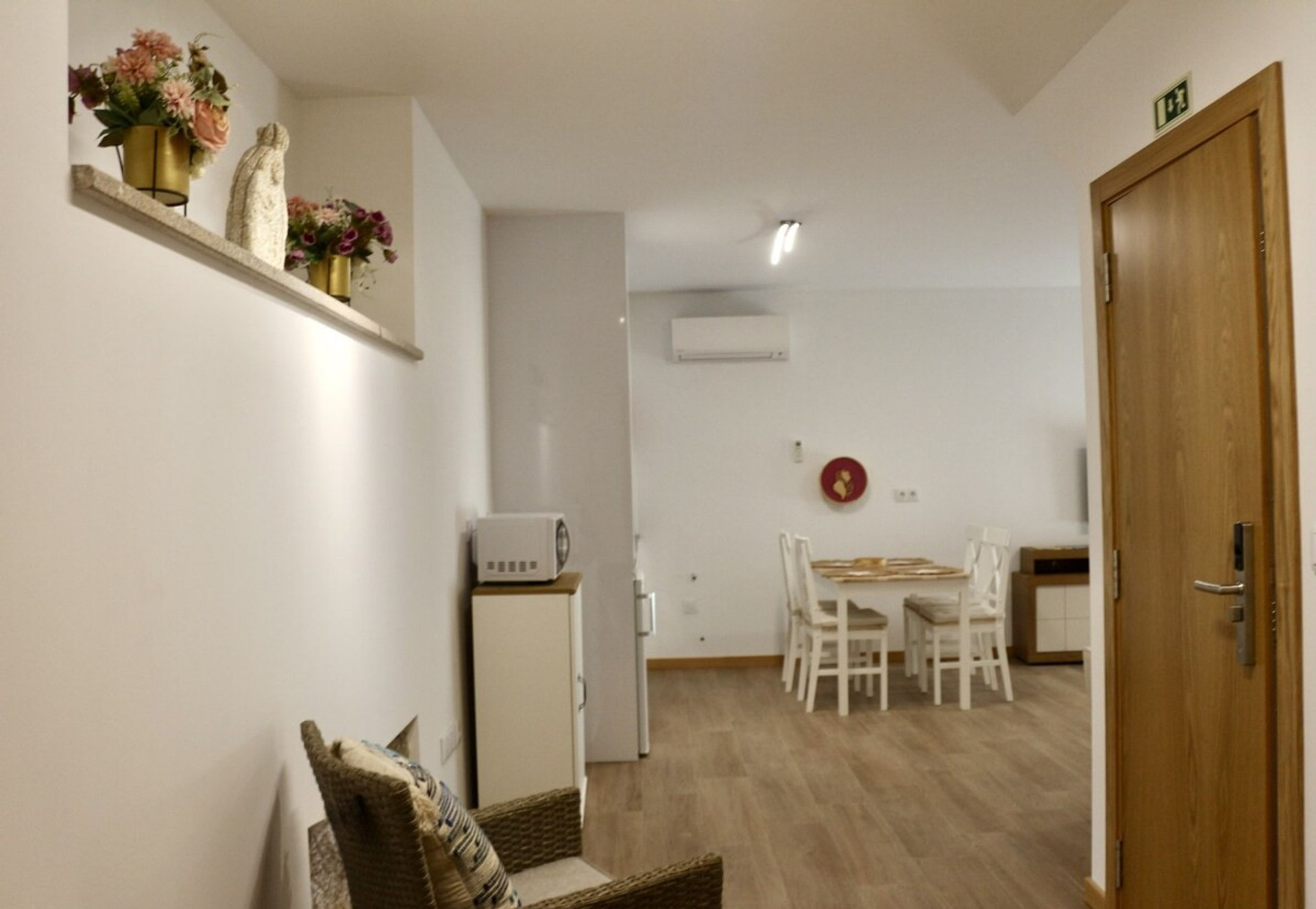 Apartment entrance. 