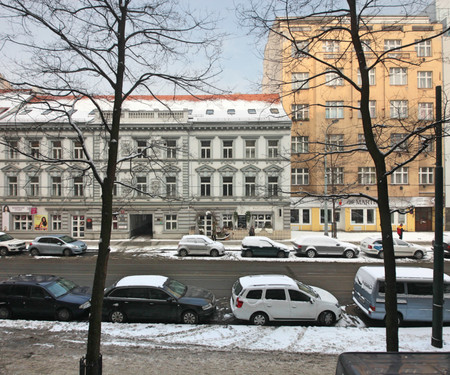 One-bedroom apartment, Karlín, Sokolovská