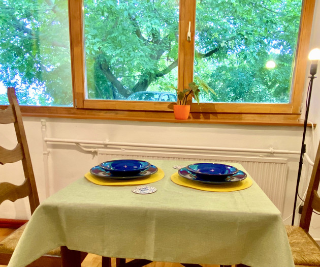 Bright and calm 1BR apartment wtih garden access