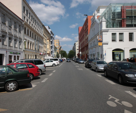 Airy loft in Karlin, with large 250 sq m terrace