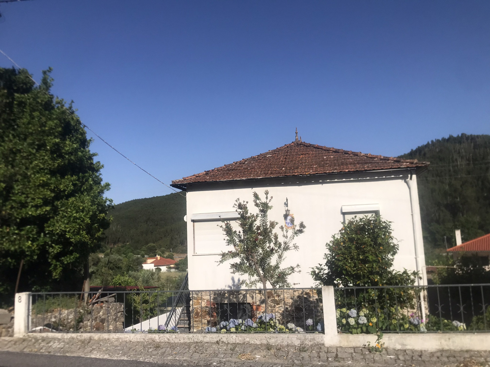 Fachada da casa principal 