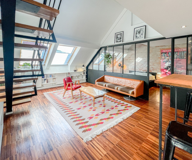 Penthouse with terrace and panoramic view