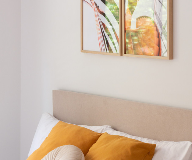 Sunlit three bedroom apartment with balcony