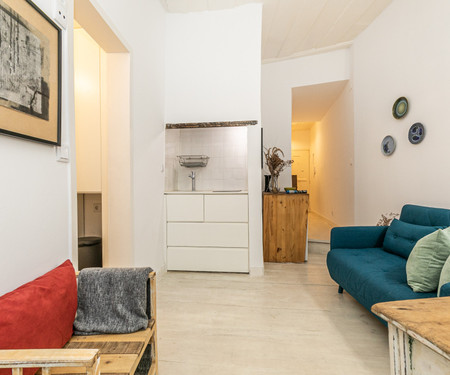 Central and bright one-bedroom apartment in Alfama