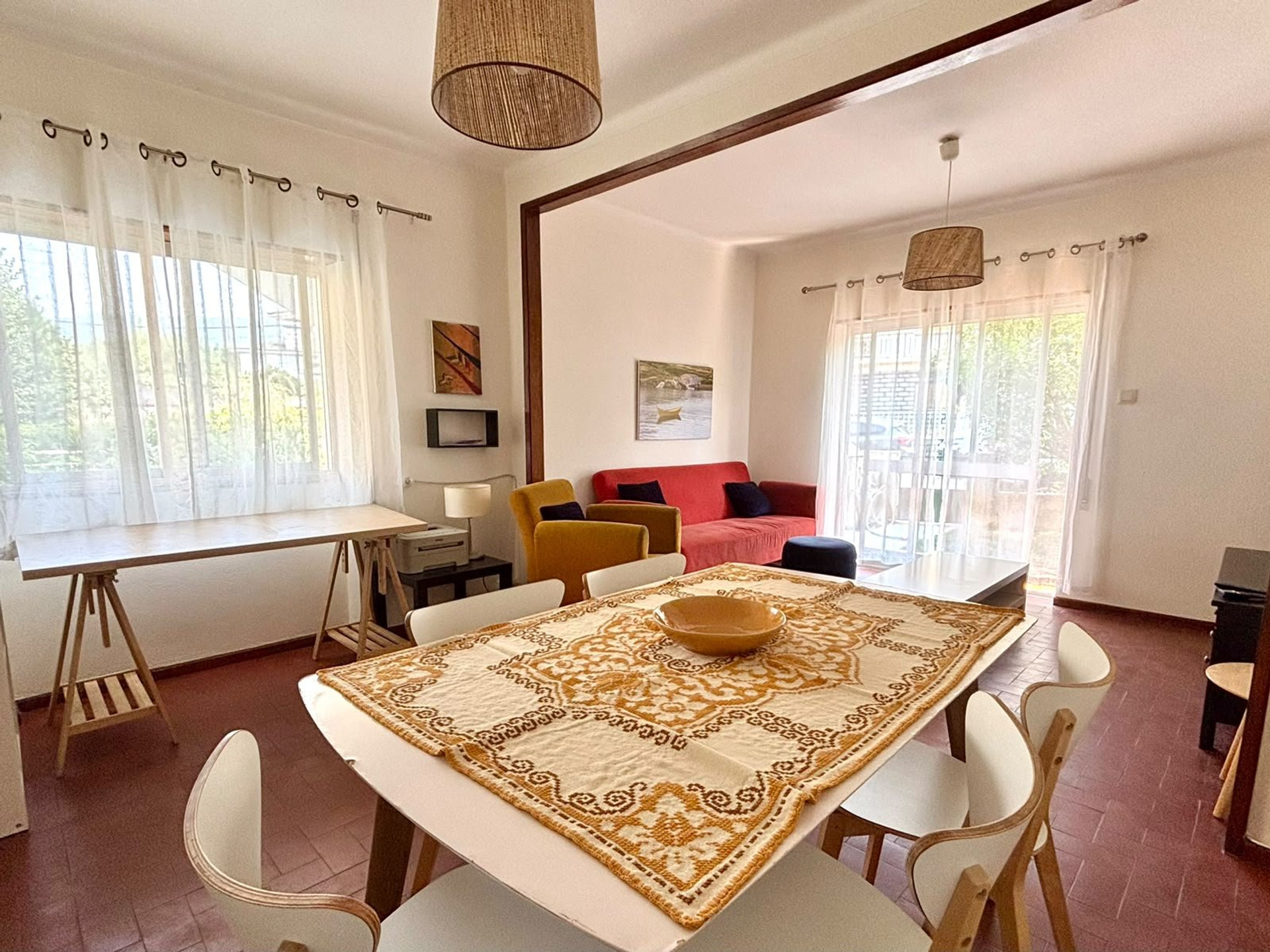 Living and dining room